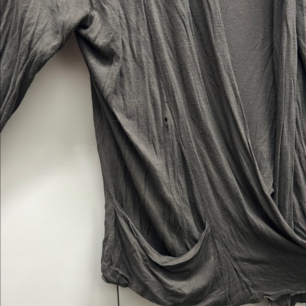 Active Basic Gray Cardigan - Picture 6 of 7